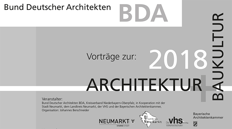 BDA Architektur + Baukultur Herbst 2018
