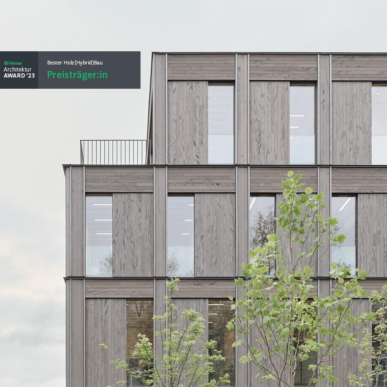 GWG Geschäftsstelle Tübingen erhält Heinze ArchitekturAWARD 2023