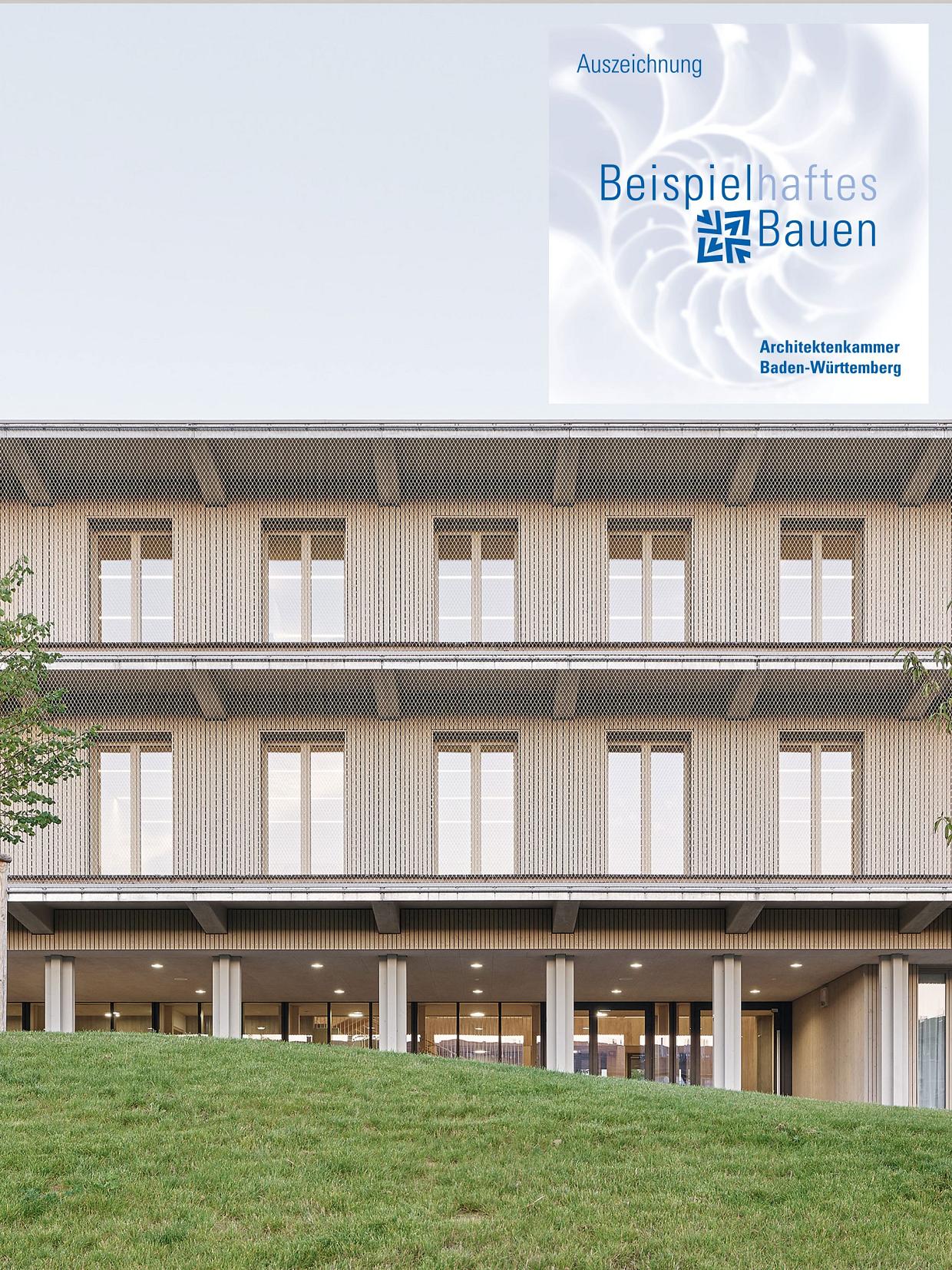 Auszeichnung Beispielhaftes Bauen Grundschule Fuchshofschule